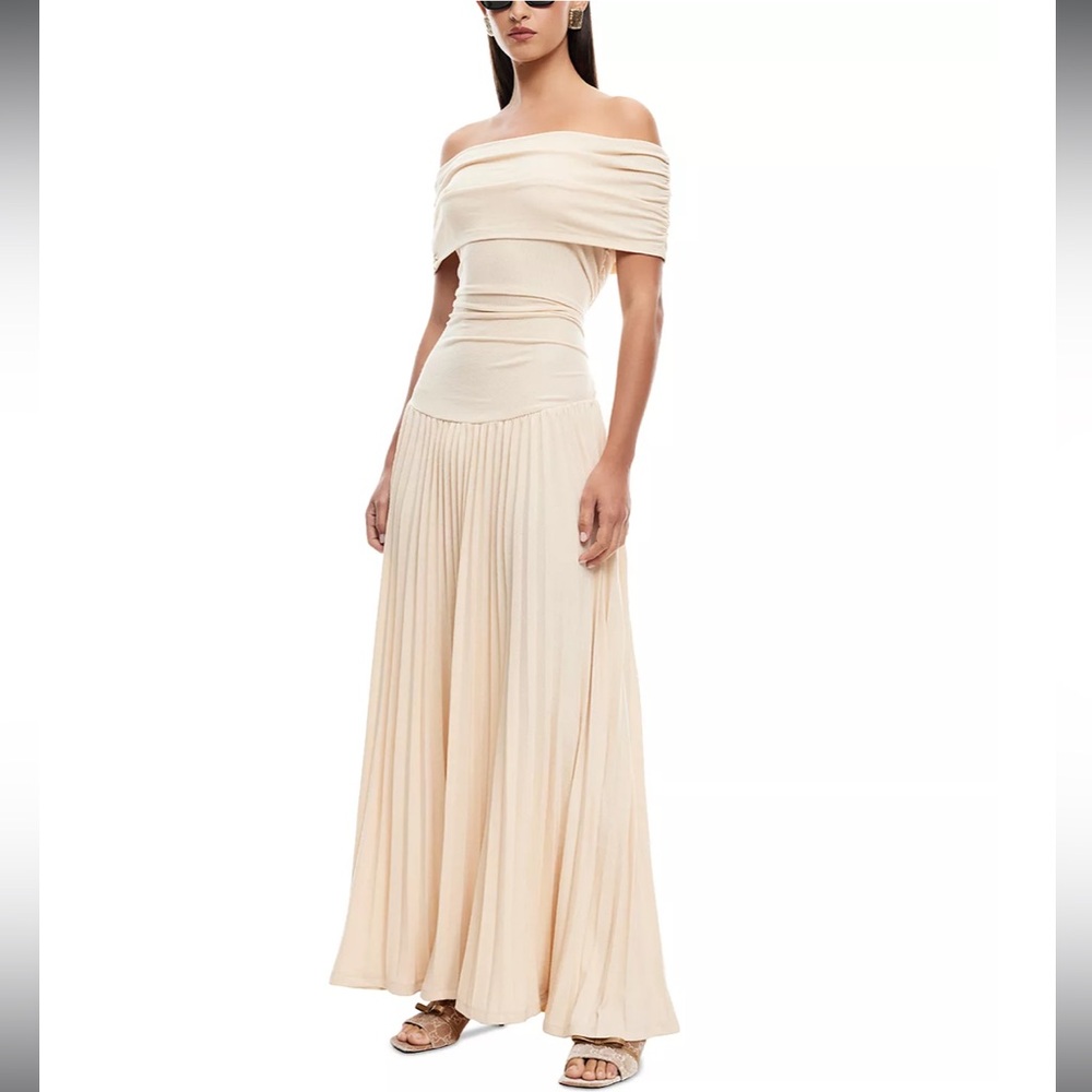 Lioness Field of Dreams Maxi Dress Oatmeal Size S